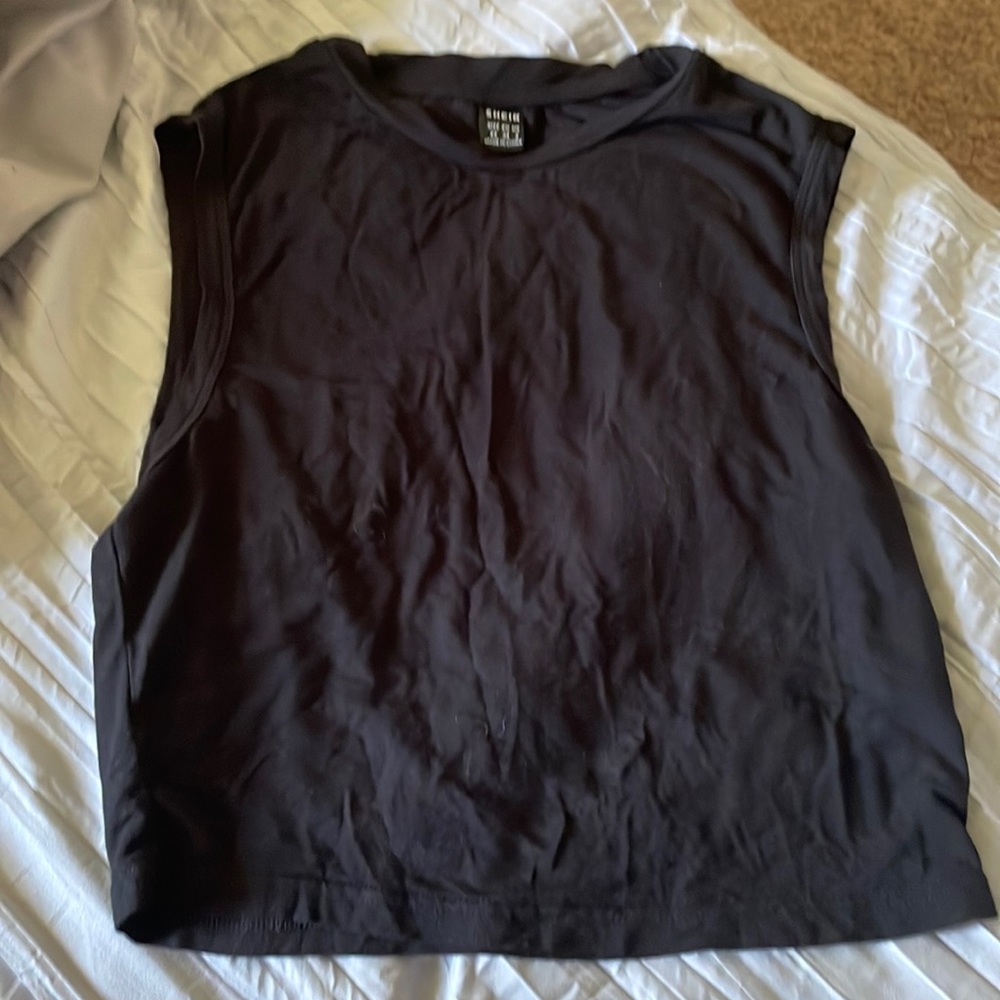 Black tang top